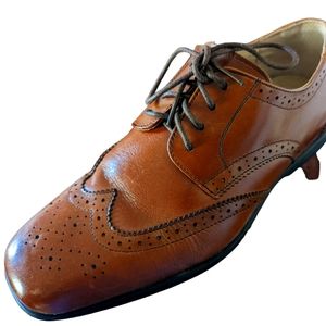 Florsheim Big Boys Formal Dress Brown Shoes
